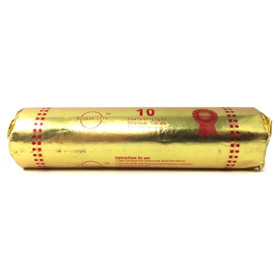 Roll of 10 Coal Briquettes