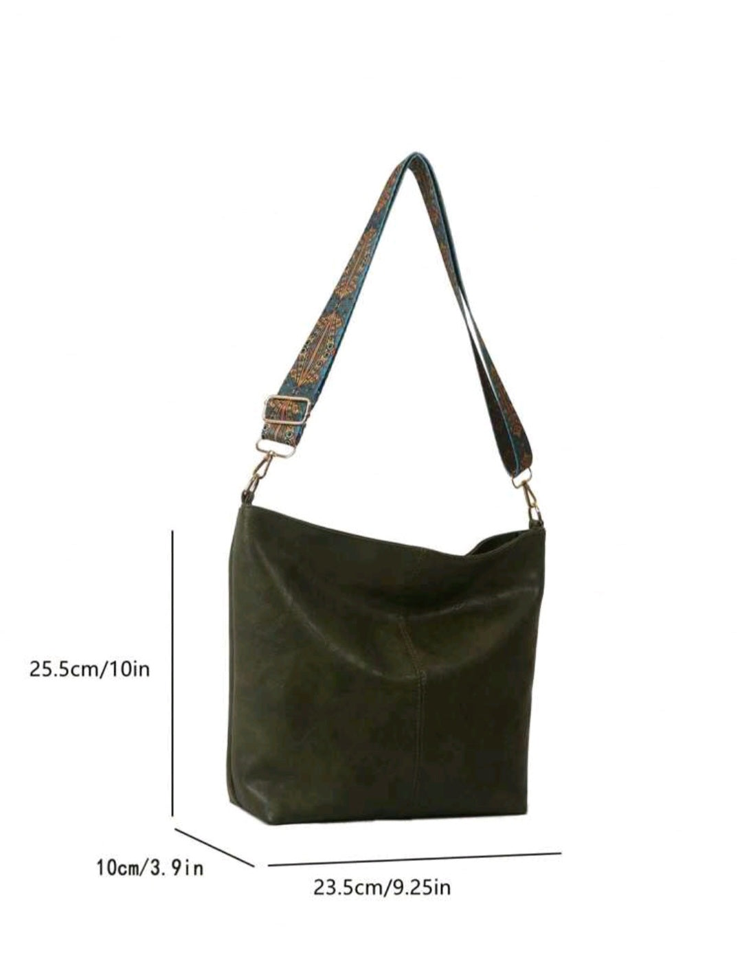 Back in black Boho Bag