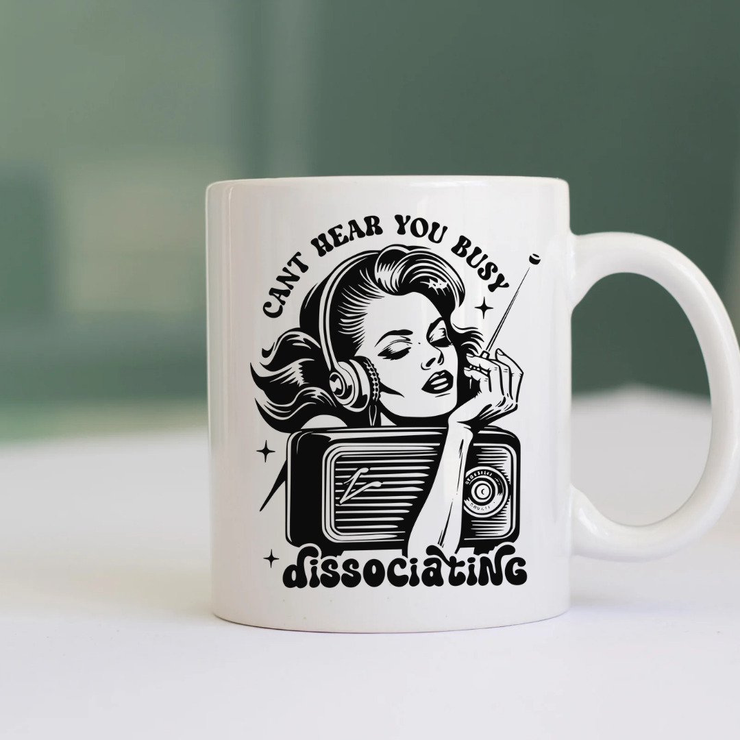 Ceramic Mug: Can't Hear You