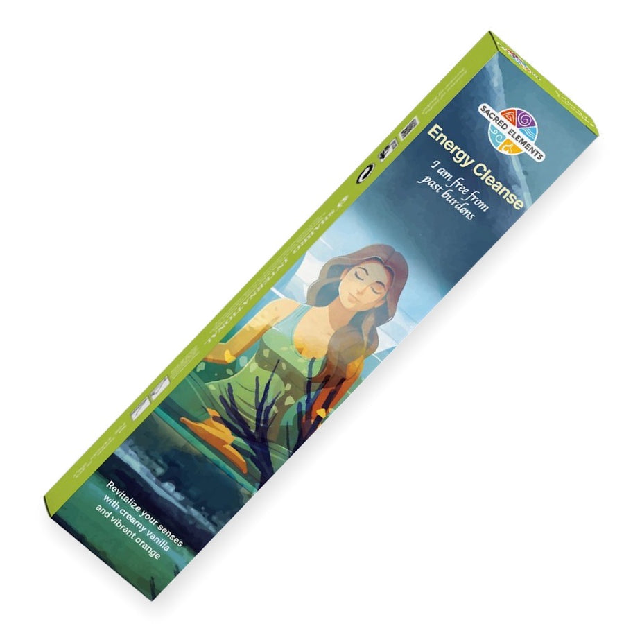 Energy Cleanse Hand-Rolled Incense Sticks By Sacred Elements