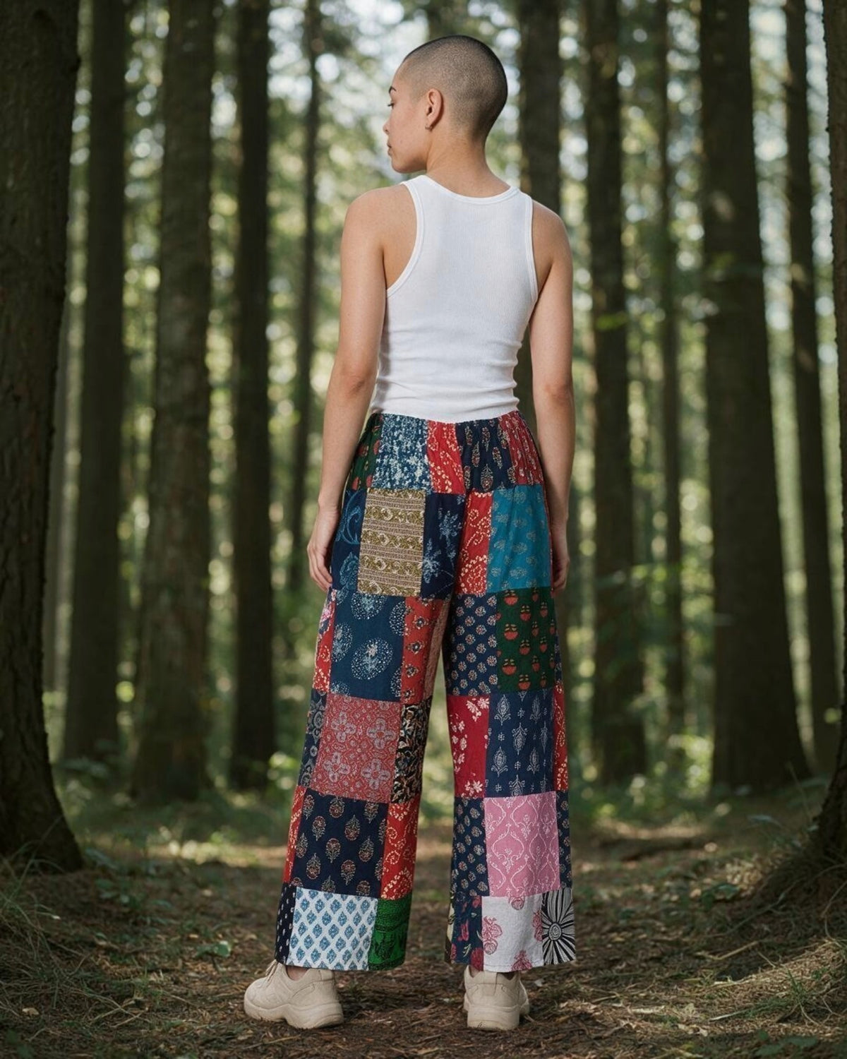 100% Cotton Wideleg Pants