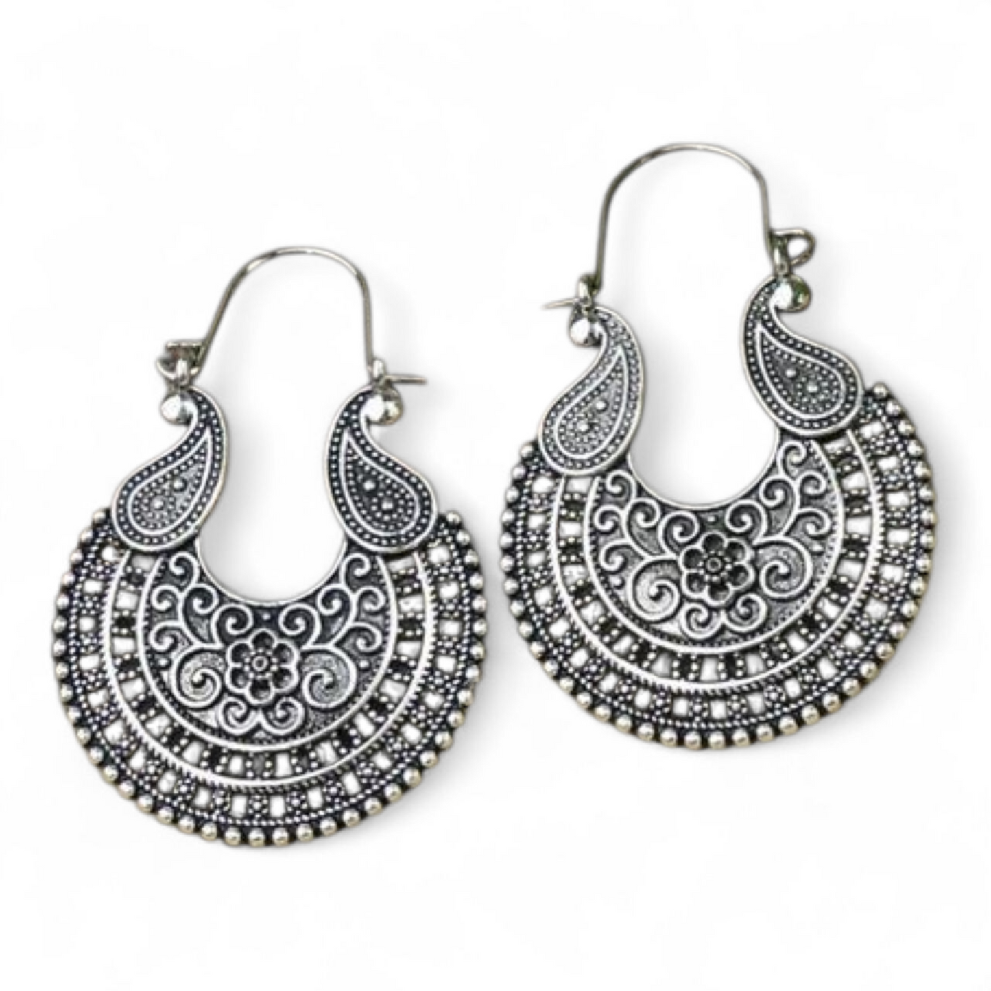Boho Earrings- Persian Boteh