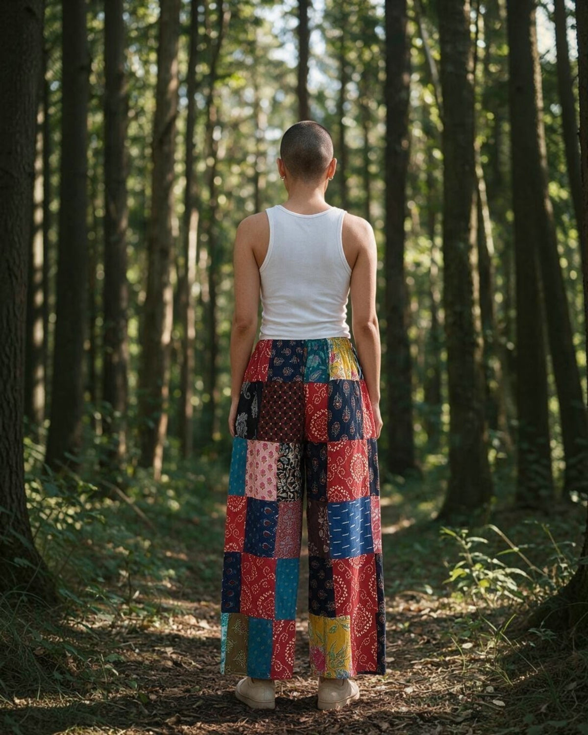 100% Cotton Wideleg Pants