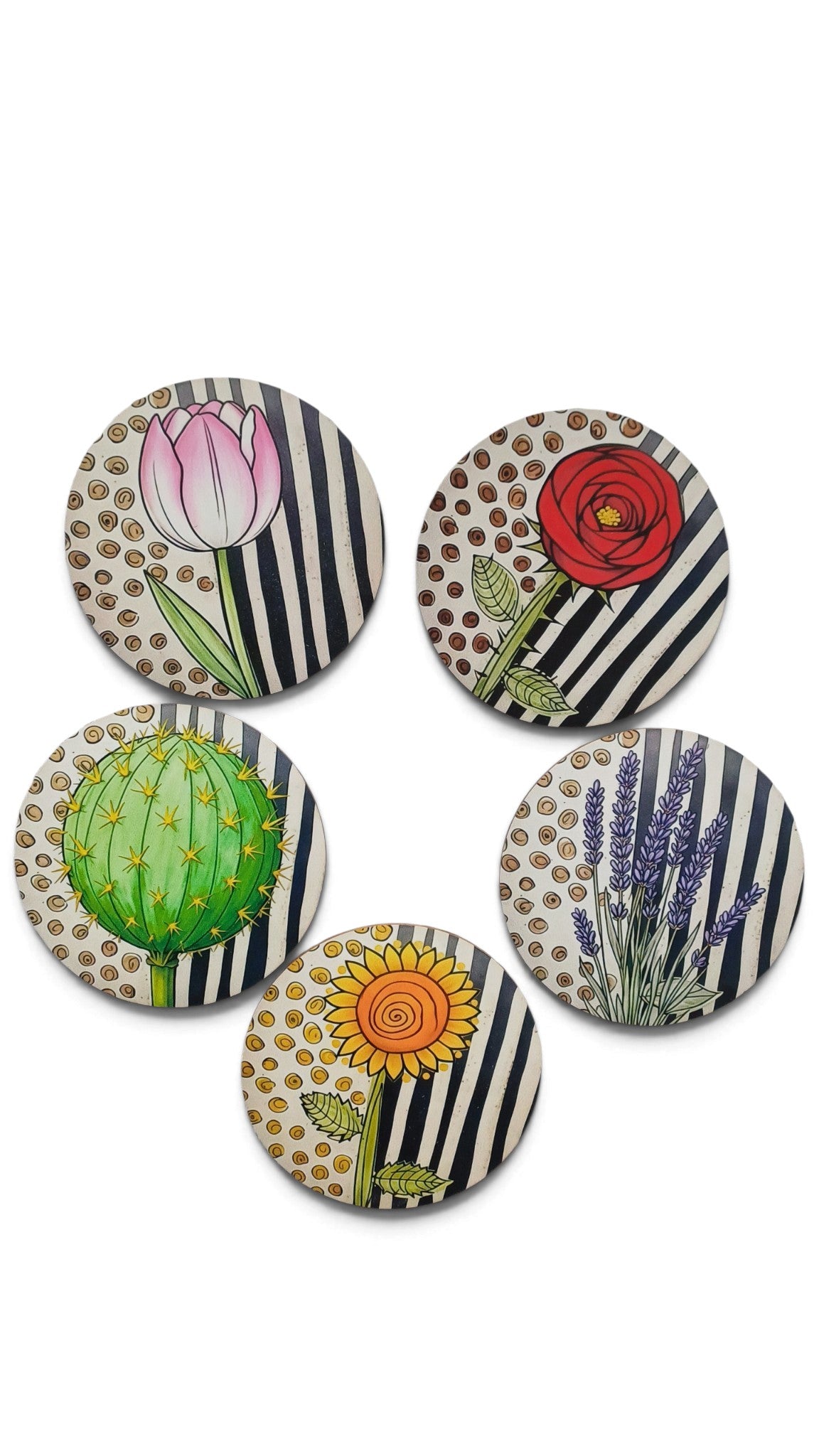 Botanical Fridge Magnets- various designs