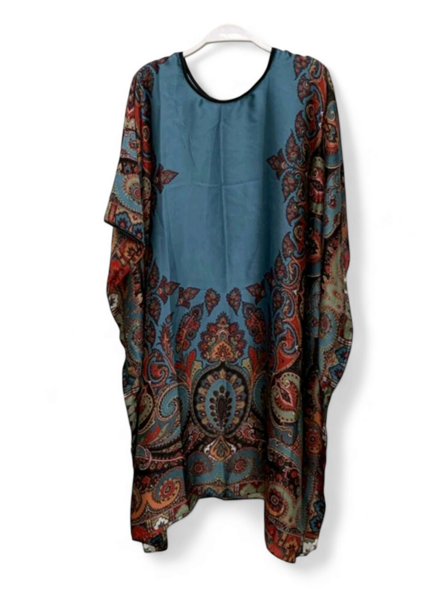 Boho Print Silky Kaftan