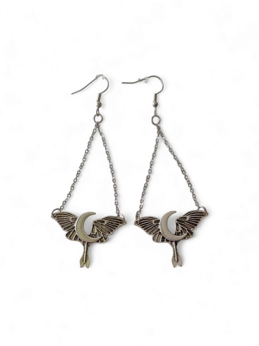 Luna Moth Earrings