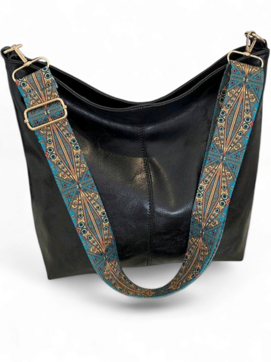 Back in black Boho Bag