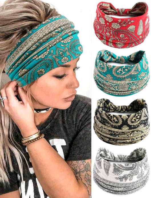 Boho Headband- White