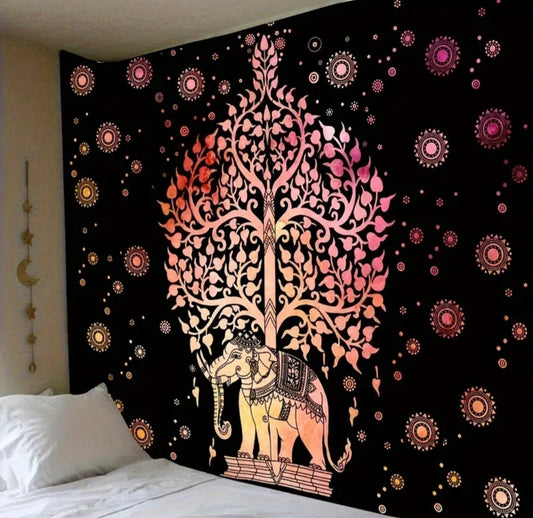 Elephant Wall Hanging:        150cm x 200cm