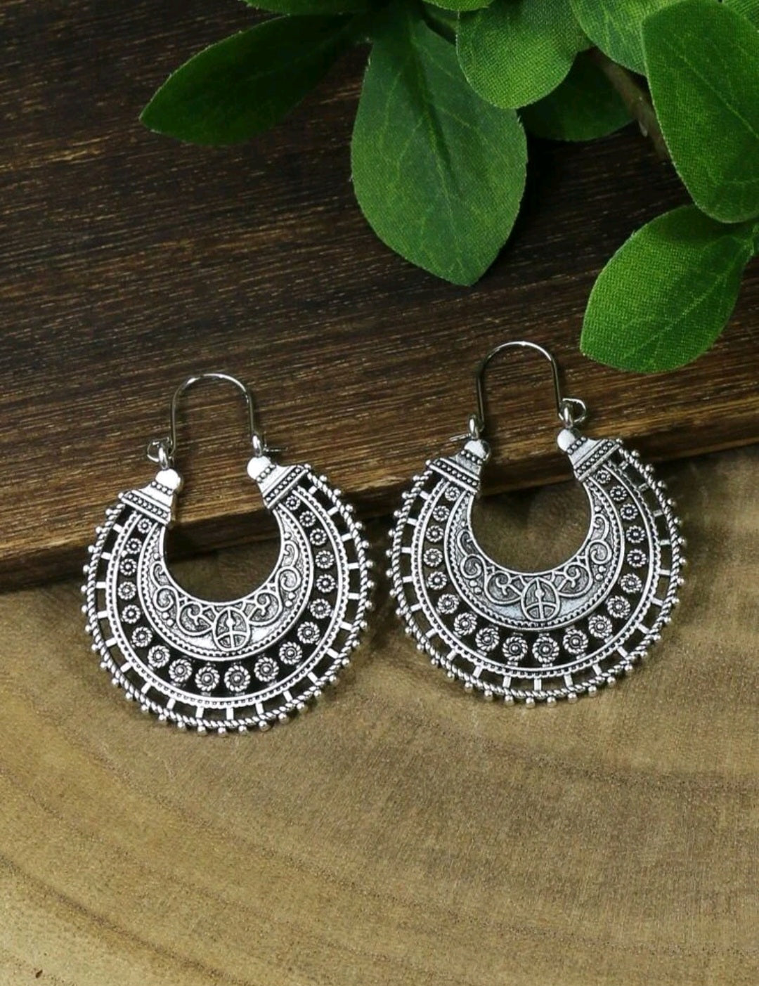 Boho Earrings- Peace on Earth