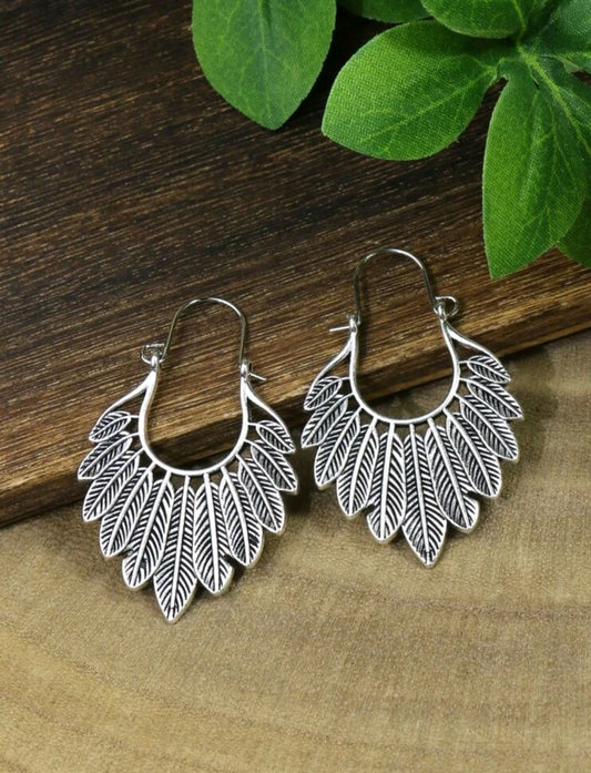 Boho Earrings- Feathers