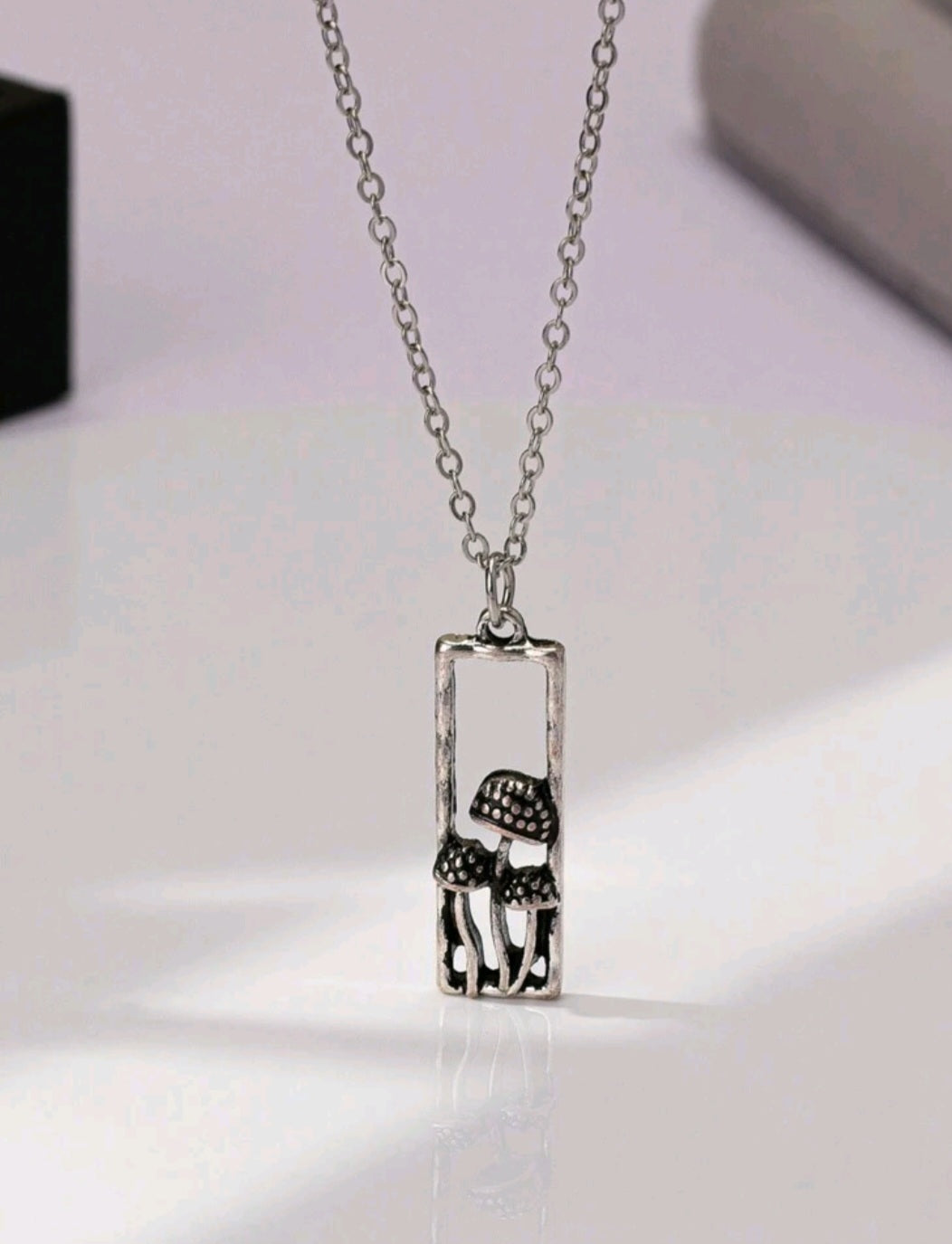Fairy Mushrooms Necklace