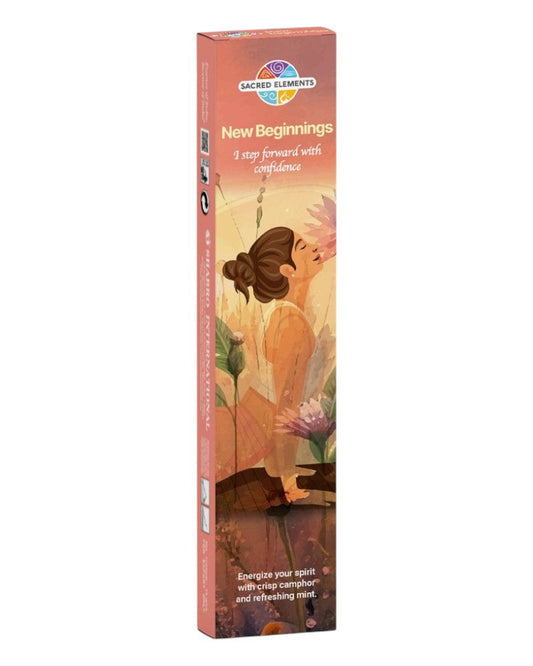 New Beginnings Hand-Rolled Incense Sticks By Sacred Elements