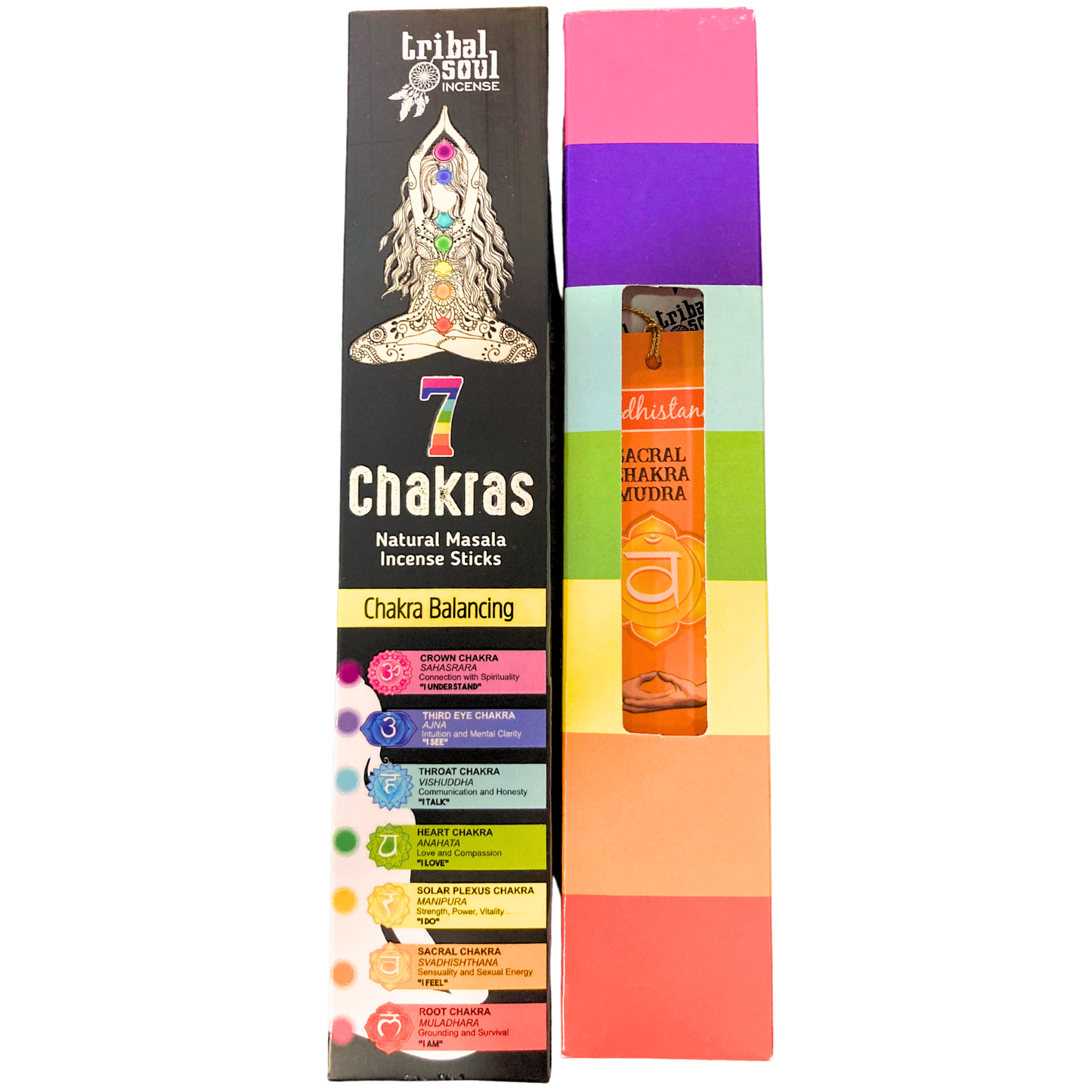Tribal Soul 7 Chakras Balancing Incense Sticks