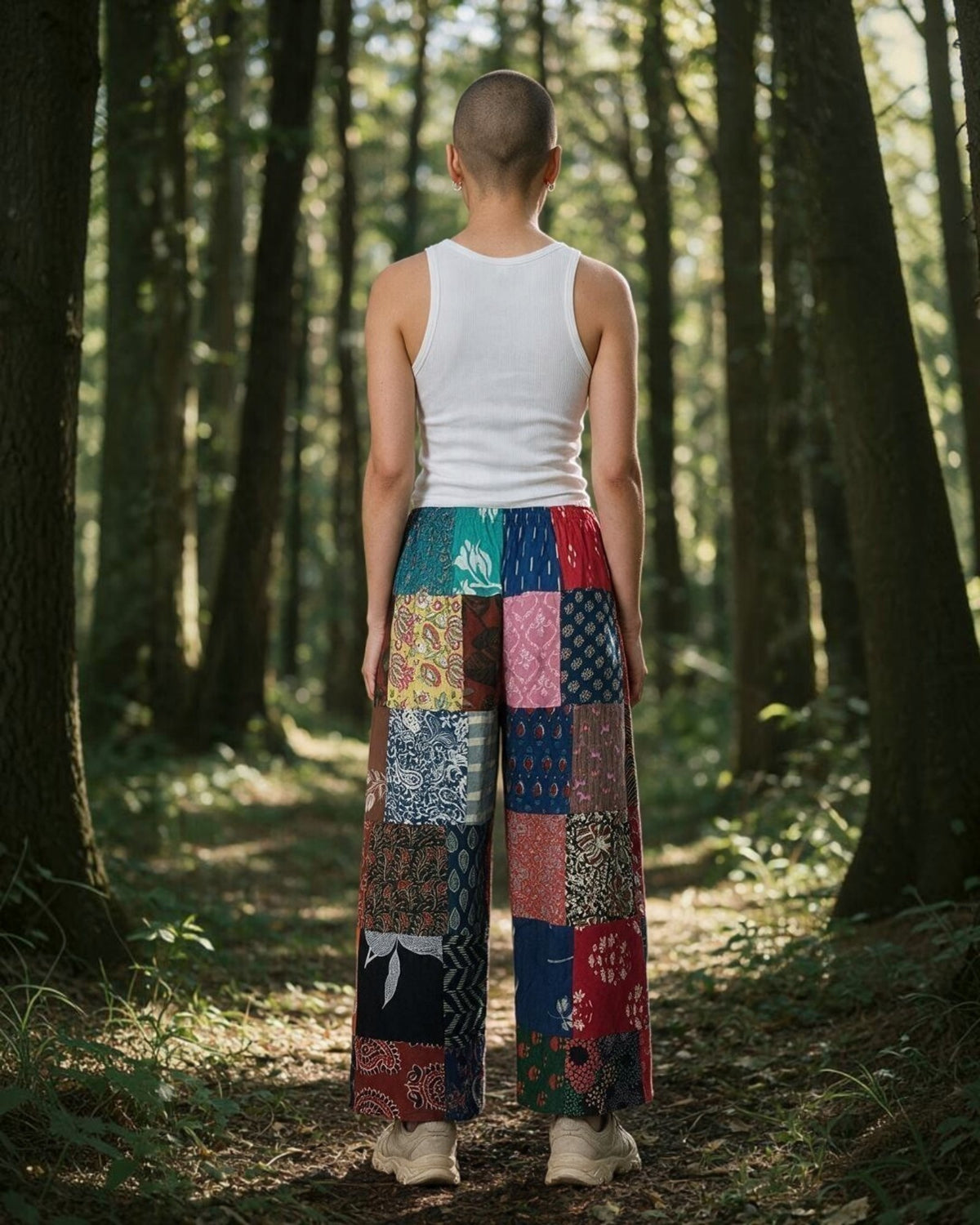 100% Cotton Wideleg Pants