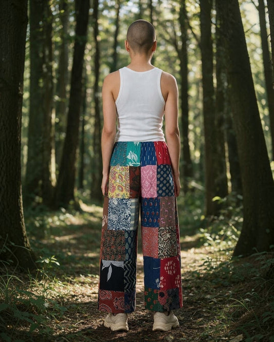 100% Cotton Wideleg Pants