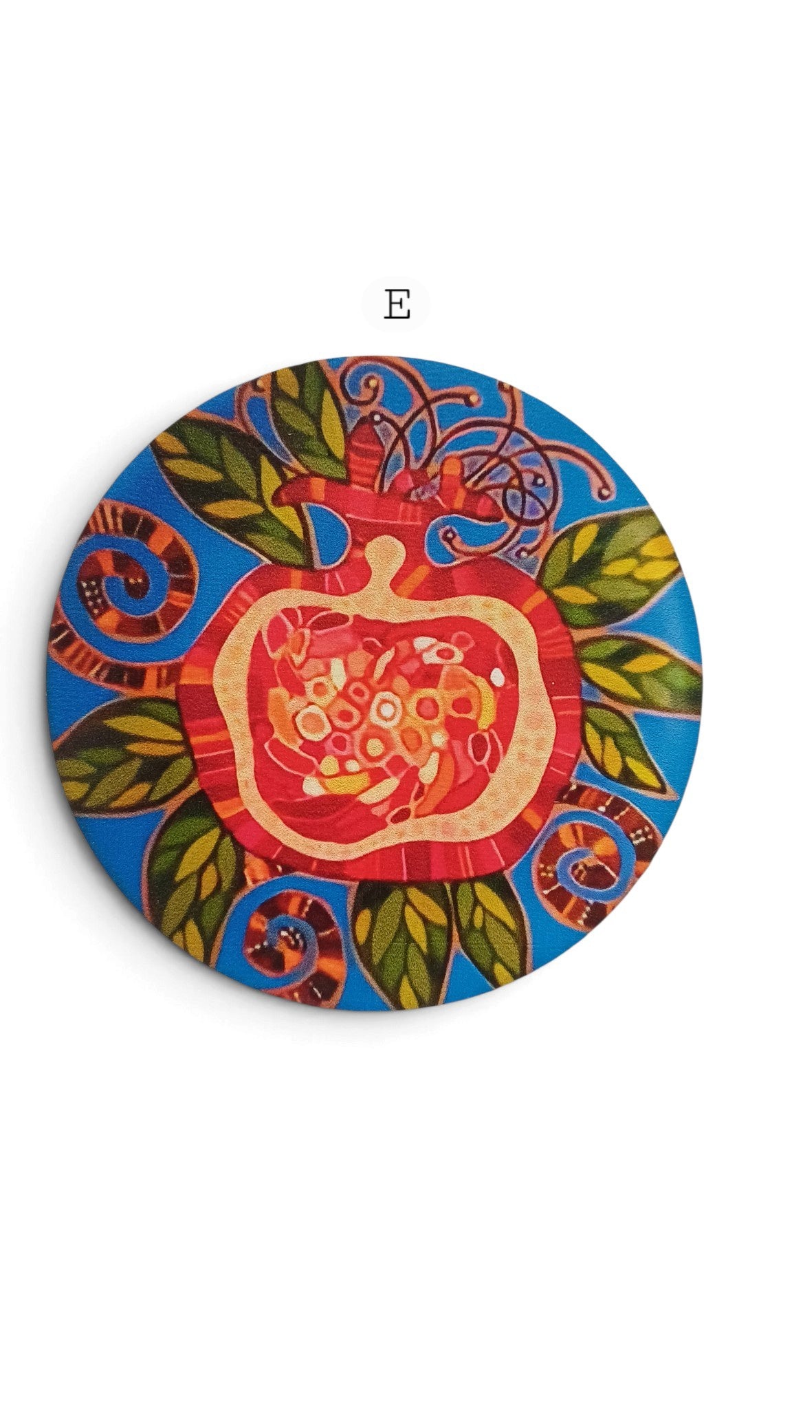 Pomegranate Fridge Magnets- various designs