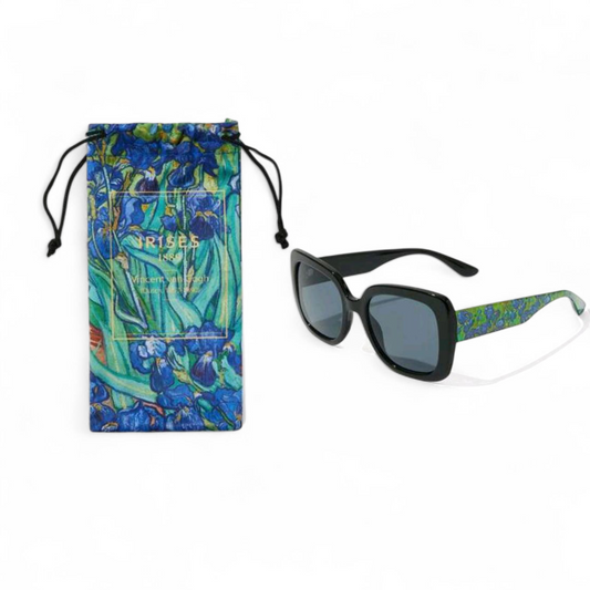 Van Gogh's "Irises" Women's Fashion Sunnies with Carry Case