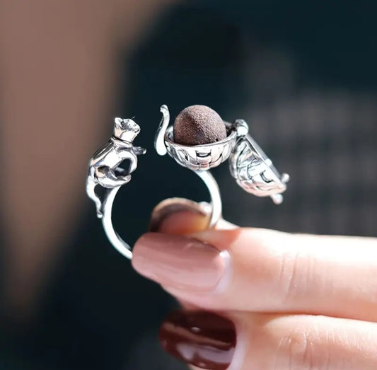 Adjustable Aromatherapy Ring