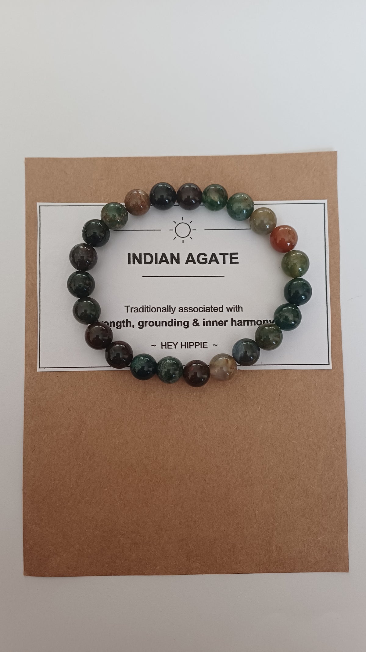 Indian Agate Bracelet