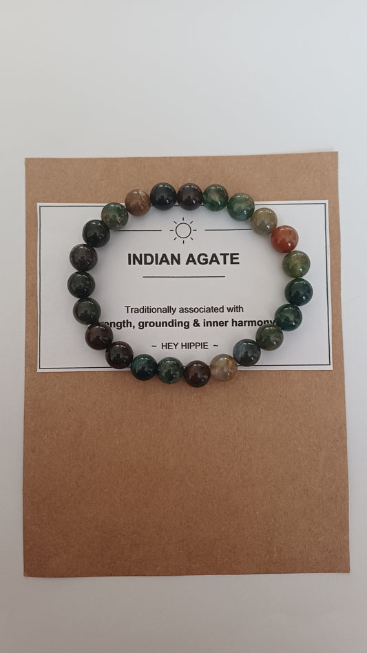 Indian Agate Bracelet