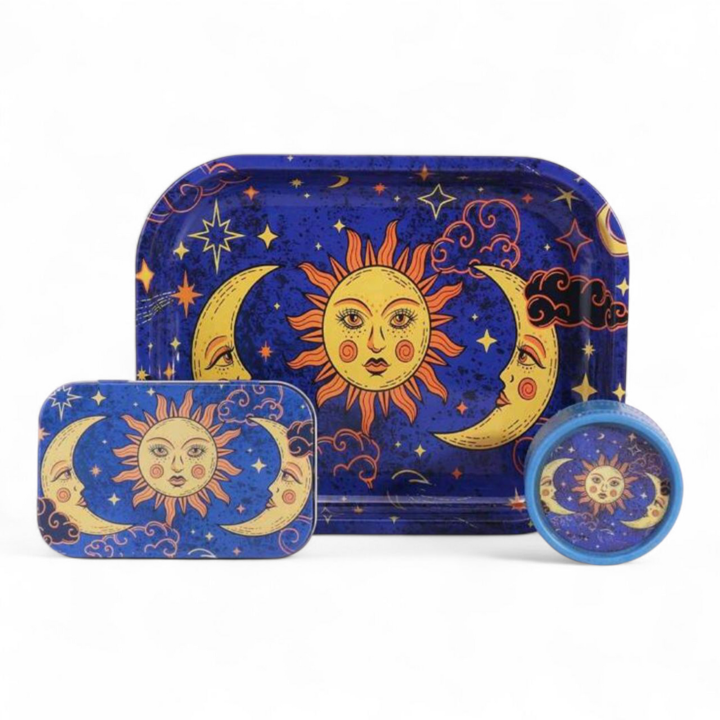 Celestial Sun and Moon Roll-your-own Smoking Kit