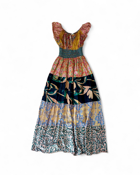 100% Cotton Patchwork Dress