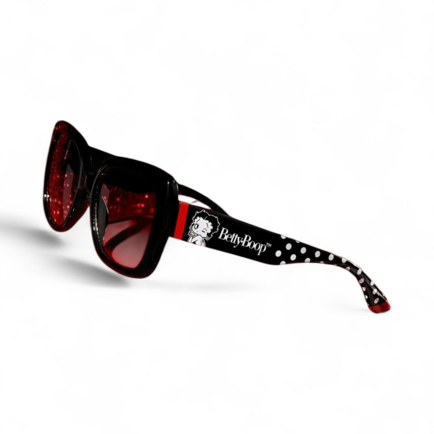 Lisenced Betty Boop Women's Fashion Sunnies with Carry Case