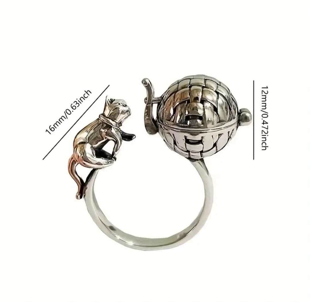 Adjustable Aromatherapy Ring