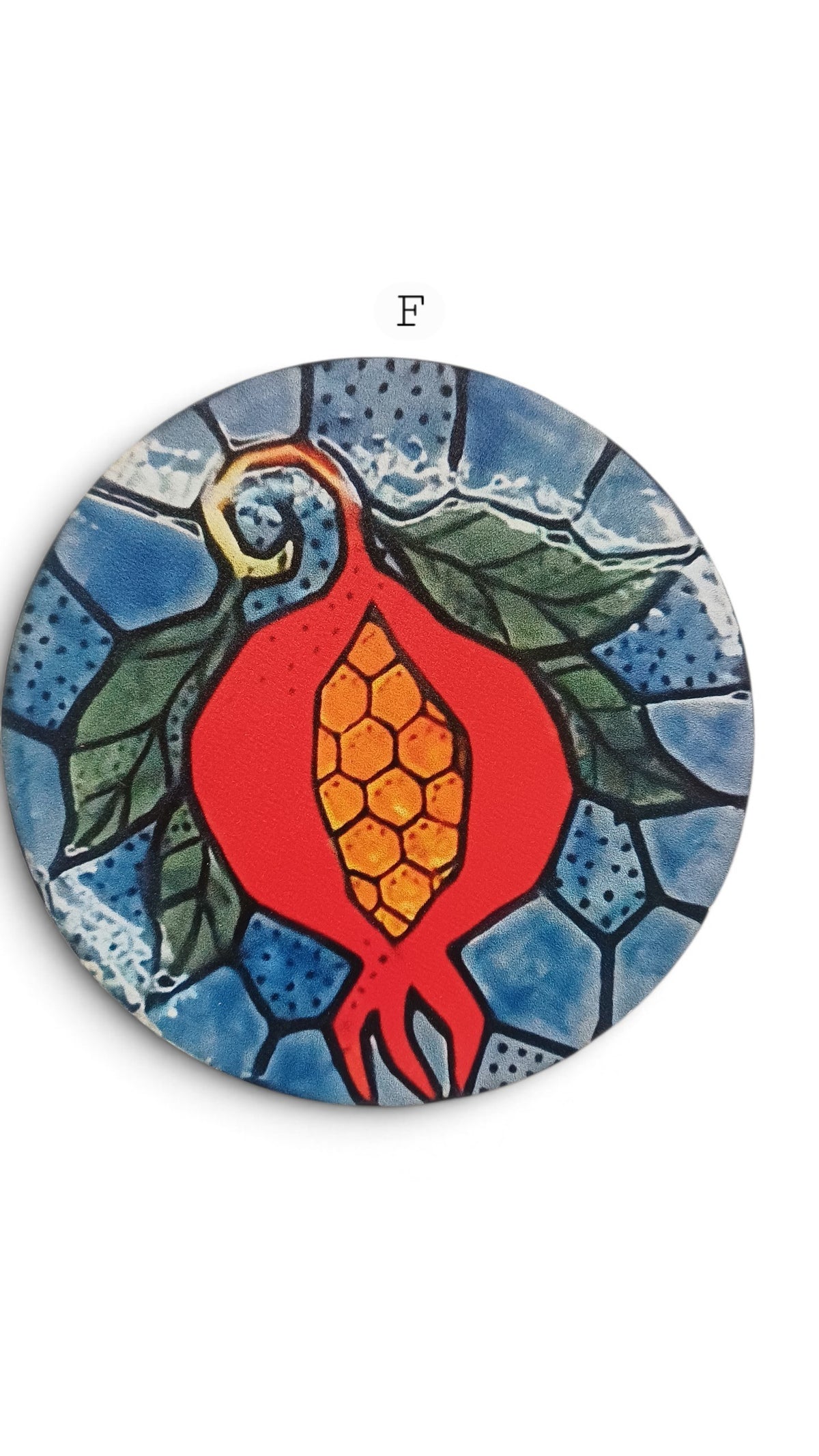 Pomegranate Fridge Magnets- various designs