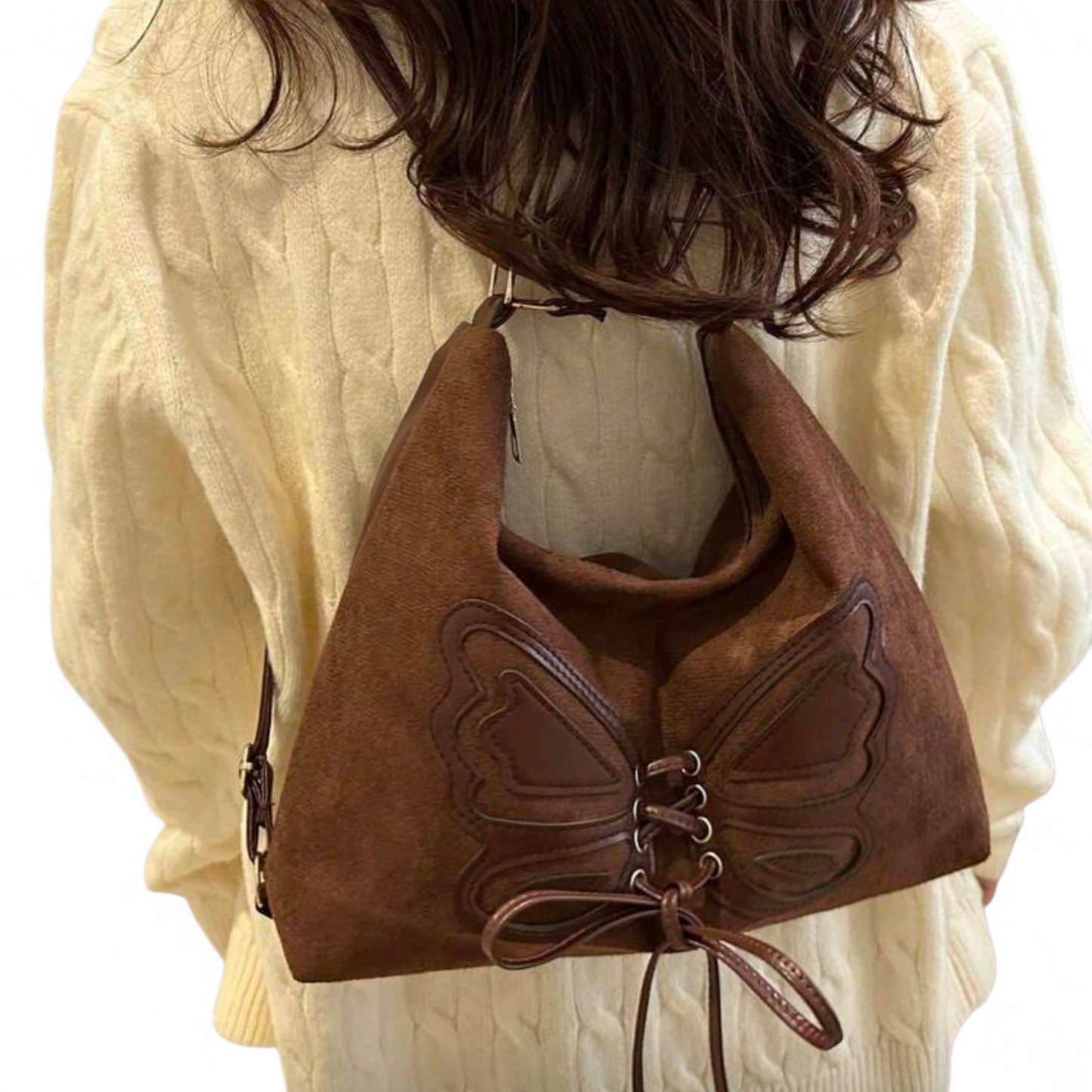 Butterfly Multipurpose Shoulder Bag/ Backpack