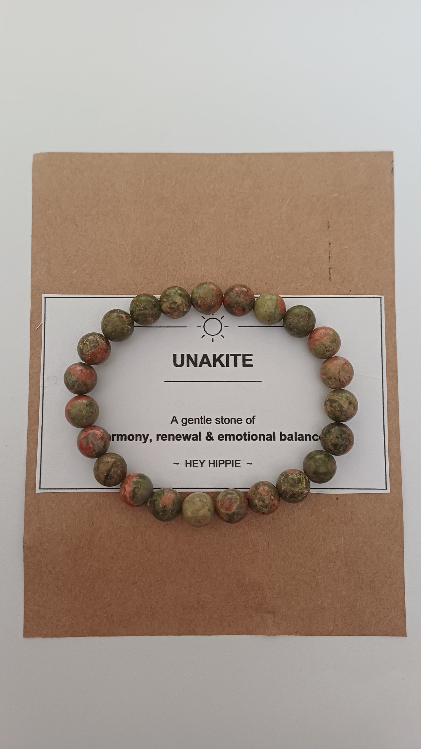 Unakite Bracelet