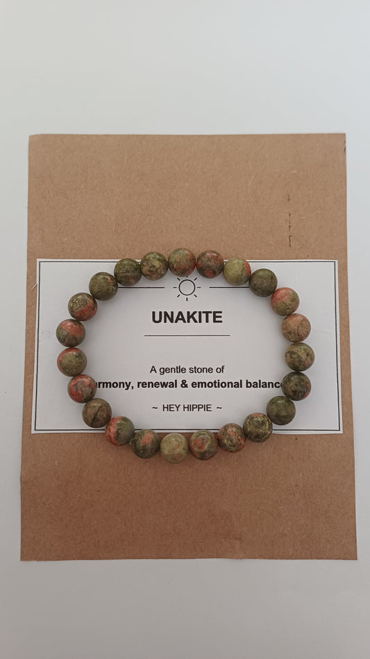 Unakite Bracelet