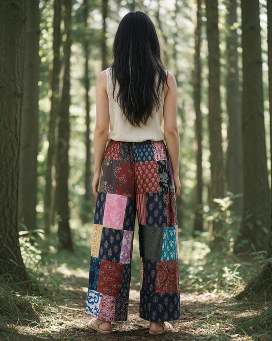 100% Cotton Wideleg Pants