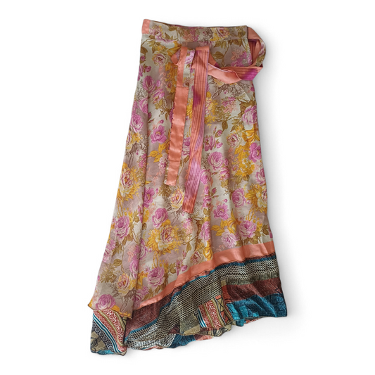 Reversible Wrap Skirt