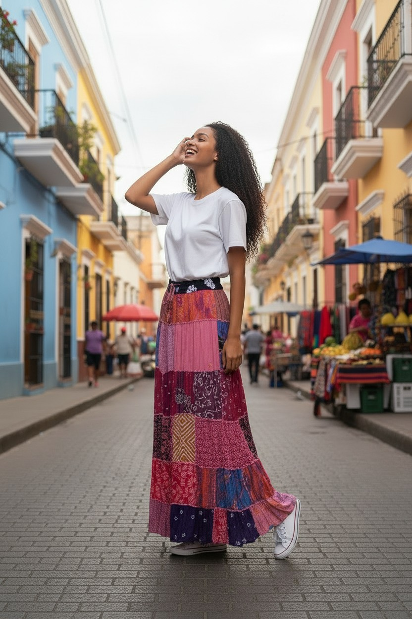 Patchwork Skirt