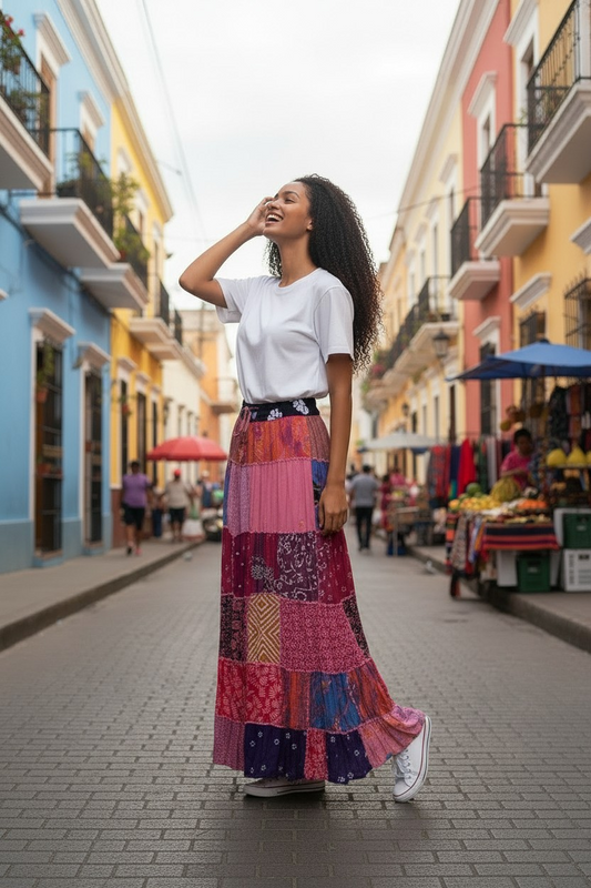 Patchwork Skirt