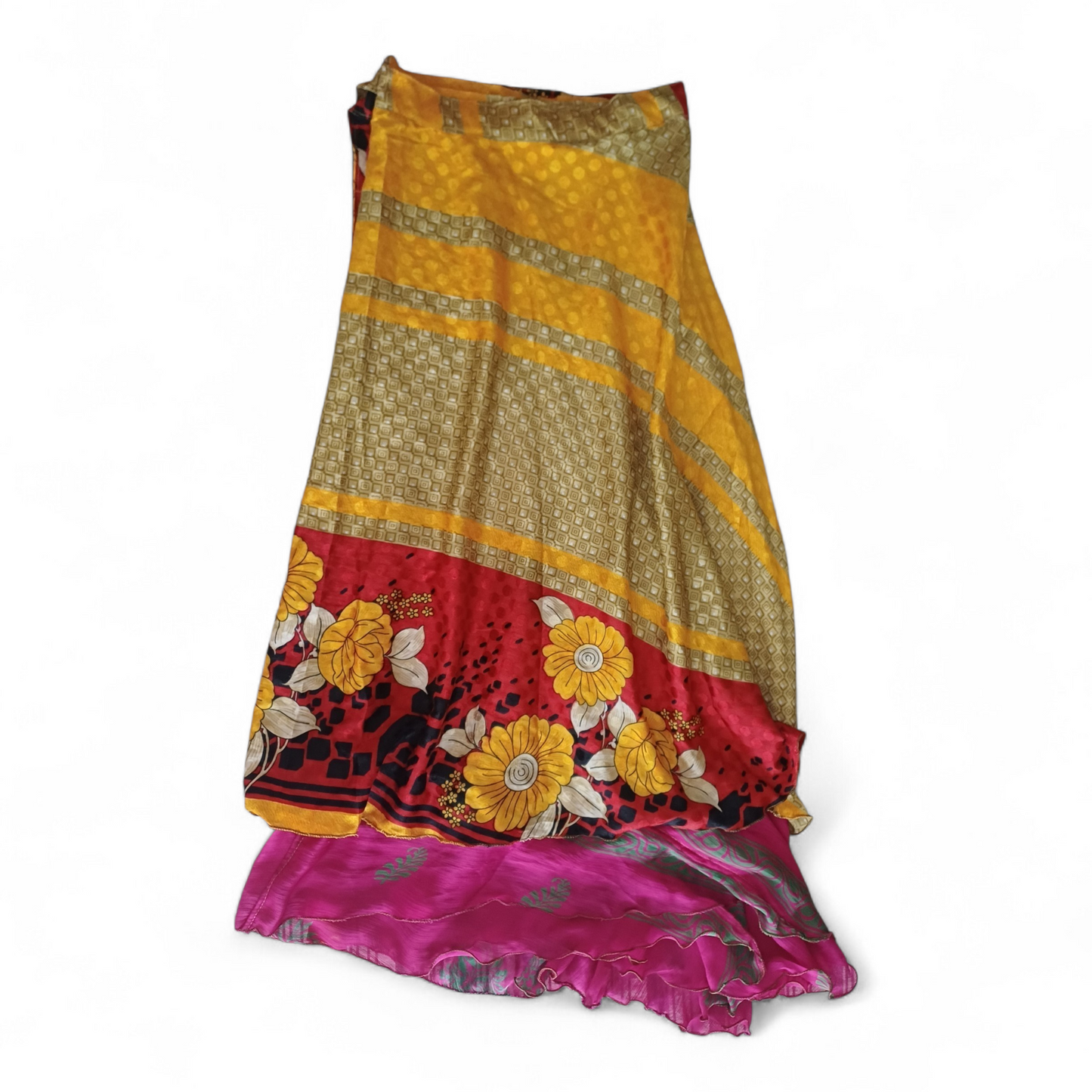 Reversible Wrap Skirt