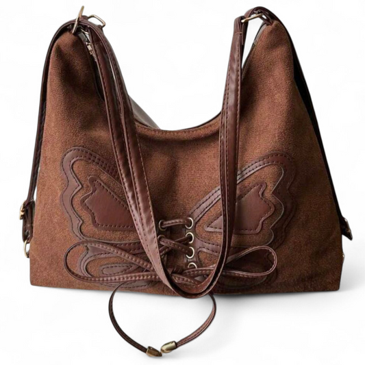 Butterfly Multipurpose Shoulder Bag/ Backpack