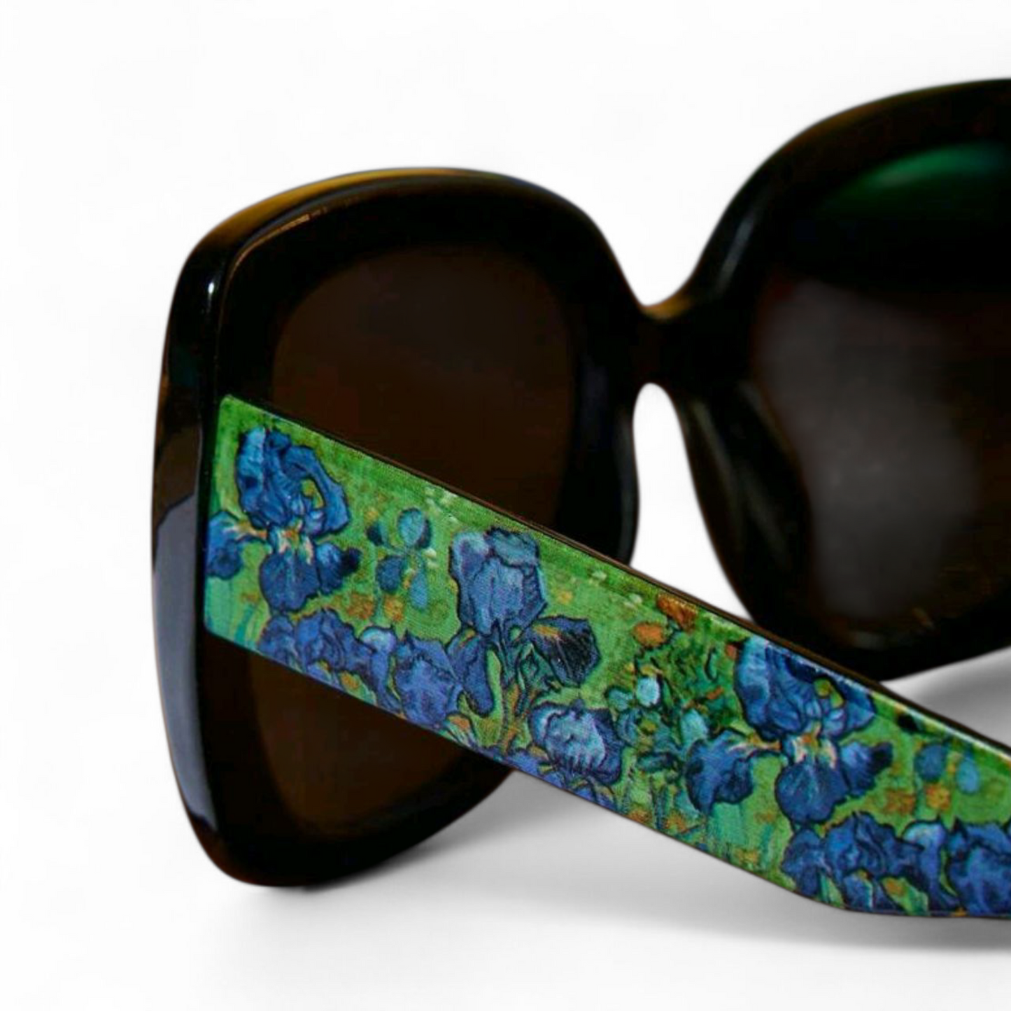 Van Gogh's "Irises" Women's Fashion Sunnies with Carry Case