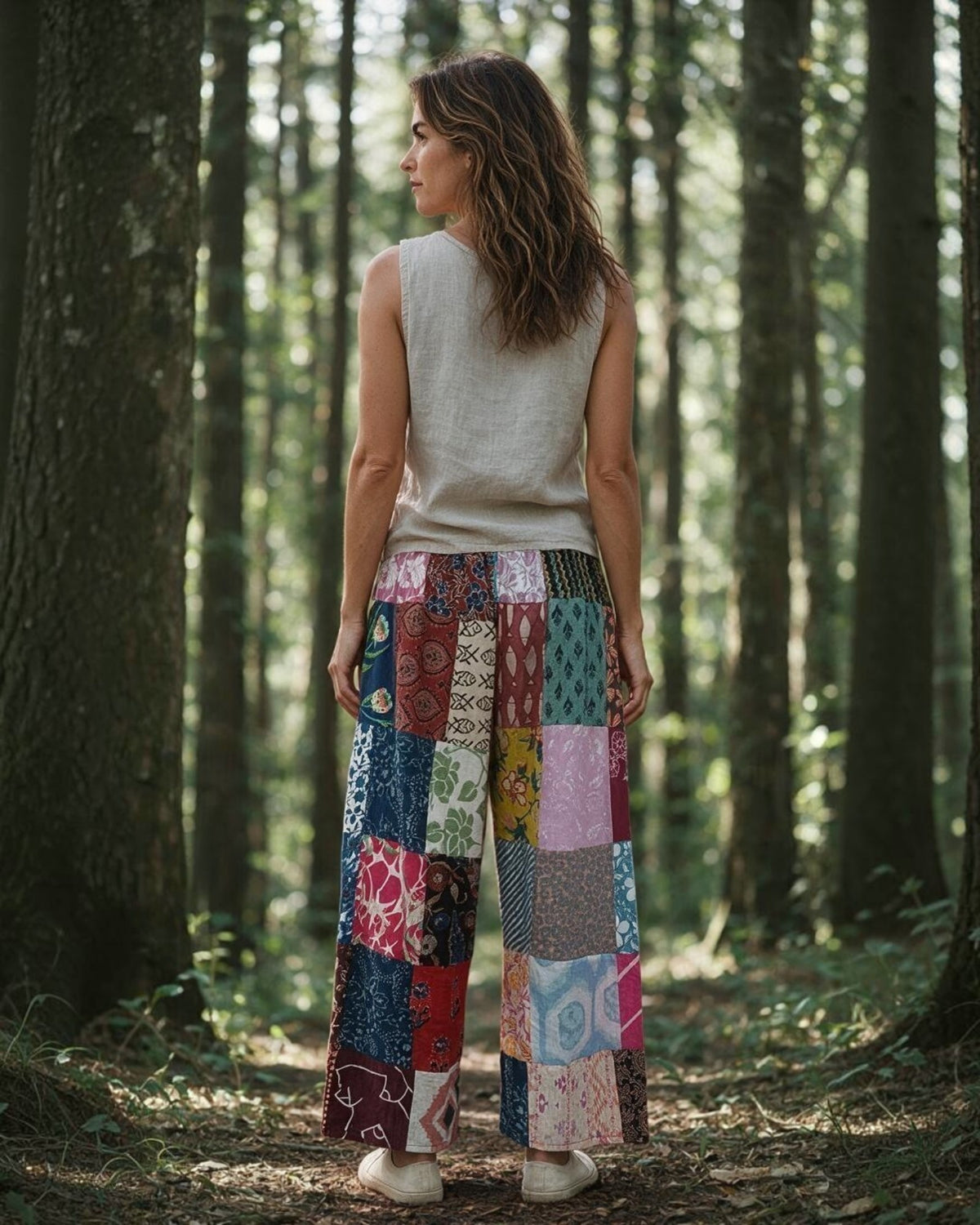 100% Cotton Wideleg Pants