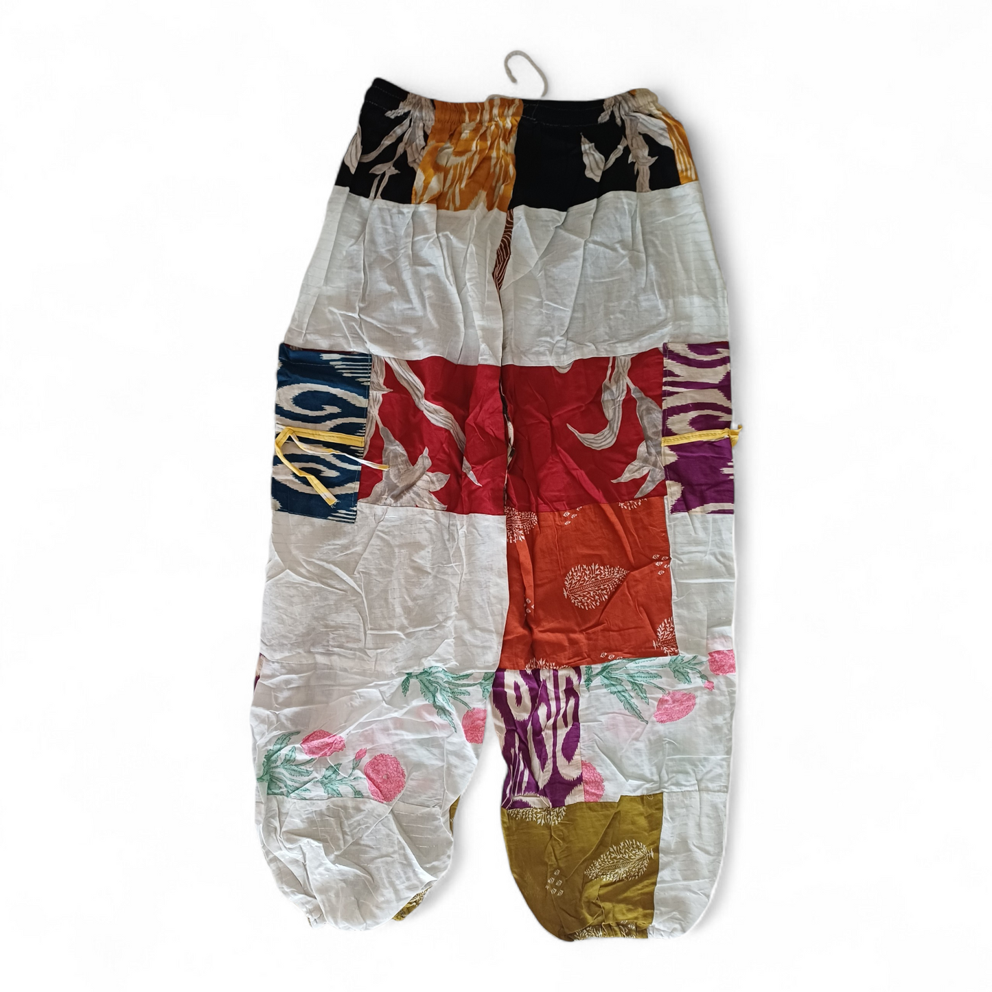 Patchwork Harem Pants