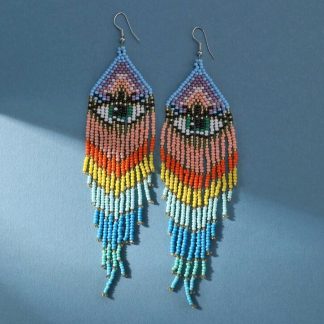 Bohemian Handmade Beaded Earrings